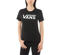 Vans Flying V Logo T-Shirt Donna, Black/White M