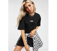 Vans - Flying V - Vestito T-shirt con logo al centro-Nero S
