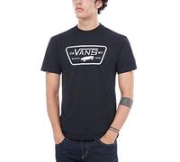 Vans Full Patch, T-Shirt Uomo, Nero (Black/White), L