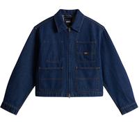 Vans - Veste en toile de coton - Emily Boxy Workwear Jacket Dark Rinse per Donne in Cotone - Taglia S - Blu navy