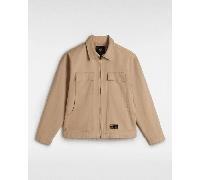 Vans - Giacca McAvoy Zip Station, Uomo, Beige, Taglia: XL