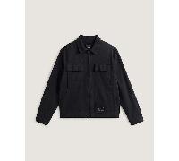 Vans - Giacca McAvoy Zip Station, Uomo, Nero, Taglia: S