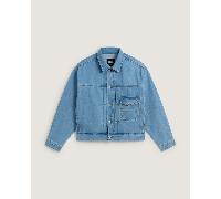 Vans - Giacca trucker in denim Check-5, Uomo, Blu, Taglia: M