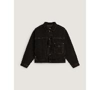 Vans - Giacca trucker in denim Check-5, Uomo, Marrone, Taglia: XXL