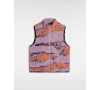 Vans - Gilet in sherpa Slip Stream, Uomo, Lilla, Taglia: M