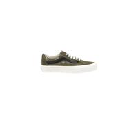 Vans Green Leather Low Top Sneakers - EU37/US7