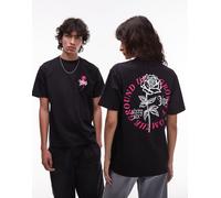 Vans - Grown From The Ground Up SS Black VN000PCHBLK1 Nero - Abbigliamento L Nero