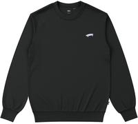 Vans - Haut à manches longues en polaire - Salton FT Crew Black per Uomo - Taglia M - Nero