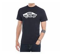 Vans Herren Shirt M OTW, Black/White, S, VJAYY28