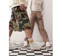 Vans - Hylane - Sneakers in camoscio bianco sporco con suola spessa 45