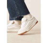 Vans - Hylane - Sneakers in camoscio bianco sporco con suola spessa 47