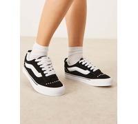 Vans - Knu Skool - Sneakers nere e bianche con strass-Nero 36.5