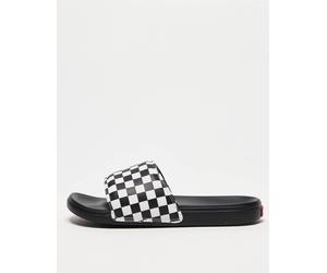 Vans - La Costa - Sliders nere a scacchi-Nero 38