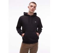 Vans - Left Chest - Felpa classica nera con cappuccio e logo-Nero M