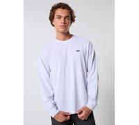 Vans - LEFT CHEST II LOOSE LS Light Grey Heathe Grigio - Abbigliamento L Grigio