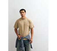 Vans - Left Chest II - T-shirt beige ampia-Neutro M