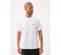 Vans Uomo T-Shirt con Logo sul Petto Sinistro, White, M