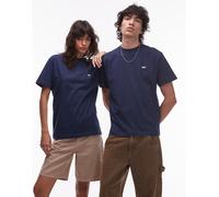 Vans - Left Chest - T-shirt vestibilità classica blu navy con logo S