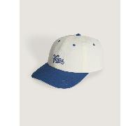 Vans - Lefty Script Curved Bill Jockey True Navy, Uomo, Bianco, Taglia: Taglia unica