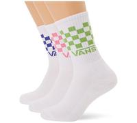 Vans Logo Classic Check Crew Pink Fizz, S, Rosa Fizz, S