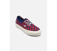 Vans - Scarpe Premium Authentic Checkerboard, Uomo, Rosso, Taglia: 42