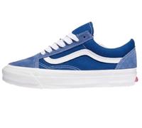 Vans LX Old Skool VN000D560QY1 - Sneaker da donna, in pelle scamosciata, colore: blu, Blu, 37 EU