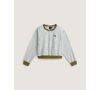 Vans - Maglia con collo a serafino e maniche lunghe Molly, Donna, Grigio, Taglia: M