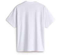Vans T-shirt Left Chest Embroidered Logo Bianca Uomo