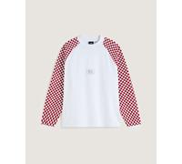 Vans - Maglietta a maniche lunghe A.O.D. by Slam Jam Racing, Uomo, Rosso, Taglia: L