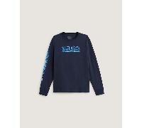 Vans - Maglietta a maniche lunghe Bambino/a Inferno (8-14 anni), Blu, Taglia: XL