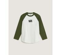 Vans - Maglietta a maniche lunghe CORE RAGLAN, Uomo, Verde, Taglia: XS