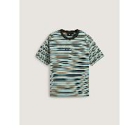 Vans - Maglietta a righe Cameron, Uomo, Blu, Taglia: XS