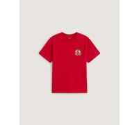 Vans - Maglietta Bambino/a Checker Bros (8-14 anni), Rosso, Taglia: S