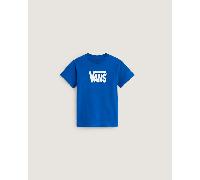Vans - Maglietta Bambino/a Stretch Logo (2-8 anni), Blu, Taglia: 4-5A