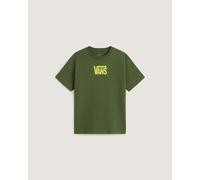 Vans - Maglietta Bambino/a Stretch Logo (8-14 anni), Verde, Taglia: M