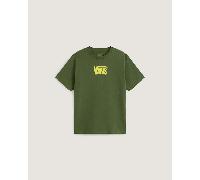 Vans - Maglietta Bambino/a Stretch Logo (8-14 anni), Verde, Taglia: S