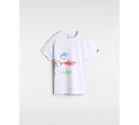 Vans - Maglietta Bambino/a The Pack (2-8 anni), Bianco, Taglia: 5-6A