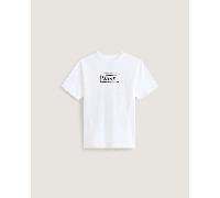 Vans - Maglietta Bambino/a Vans On Canvas (8-14 anni), Bianco, Taglia: S