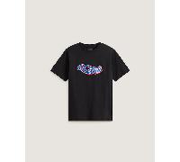 Vans - Maglietta Bambino/a Wavy Script (8-14 anni), Nero, Taglia: S