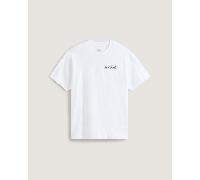 Vans - Maglietta Barb Plate Loose, Uomo, Bianco, Taglia: L