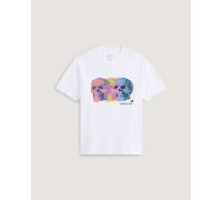 Vans - Maglietta Bone Head Loose, Uomo, Bianco, Taglia: S