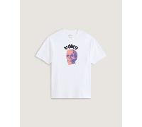 Vans - Maglietta Bone Head Loose, Uomo, Bianco, Taglia: XS