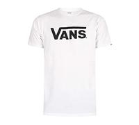 Vans Maglietta Classica da Uomo, Bianco-Nero, M, Bianco-Nero, M