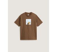 Vans - Maglietta Commitment 4 Dummies Loose, Uomo, Marrone, Taglia: XS