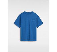 Vans - Original Standards - T-shirt a maniche corte blu slavata con tasca XL