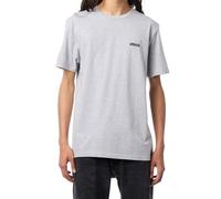 Vans Maglietta da Uomo con Scritta SS, Colore Grigio mélange e Nero, XL, Athletic Heather e Nero, XL