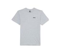 Vans Maglietta da Uomo Scripted SS Tee Athletic Heather And Black, M, Athletic Heather And Black, M