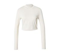 Vans - Maglietta con collo a lupetto Script, Donna, Beige, Taglia: M
