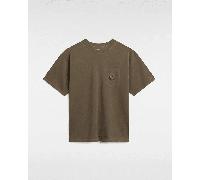 Vans - Maglietta Hyper Patch Pocket, Uomo, Marrone, Taglia: M