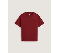 Vans - Maglietta Left Chest Logo II, Uomo, Rosso, Taglia: XS
